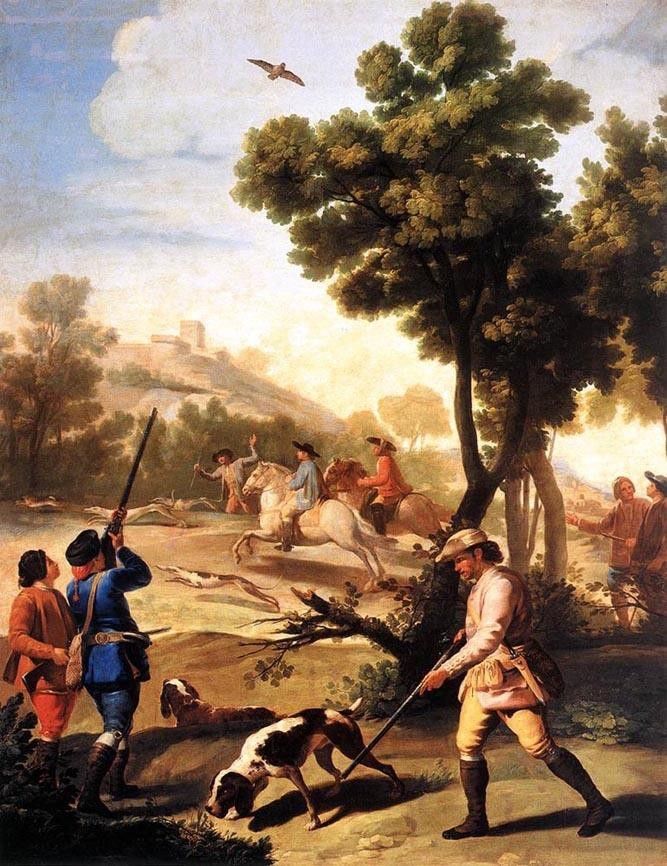 Francisco de Goya The Quail Shoot